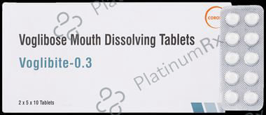 Voglibite 0.3mg Tablet MD 10s