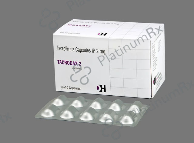 Tacrodax 2mg Capsule 10s