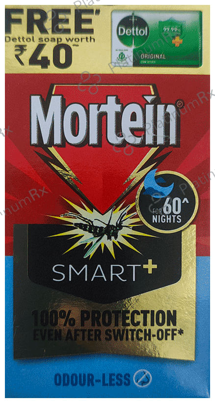 Mortein Mosquito Repellant Liquid Refill With Free Dettol Soap