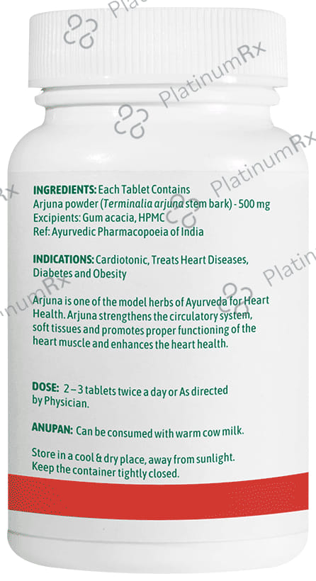 Moolveda Arjuna Tablet