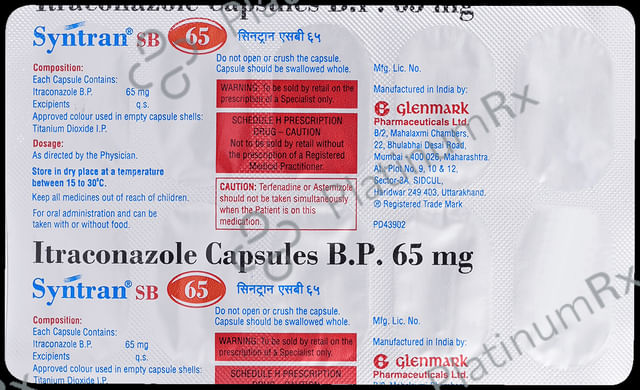 Syntran SB 65mg Capsule 10s