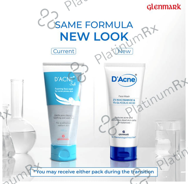 D Acne Face Wash 100ml