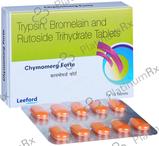 Chymomerg Forte 180/96/200mg Tablet 10s