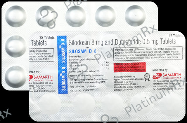 Silosam D 0.5/8 Tablet 15s