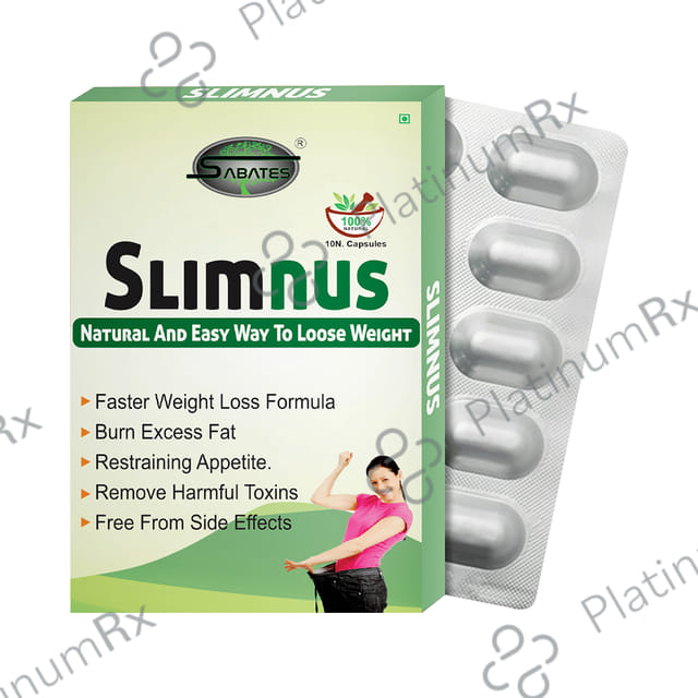 Sabates Slimnus Capsule 10 capsules