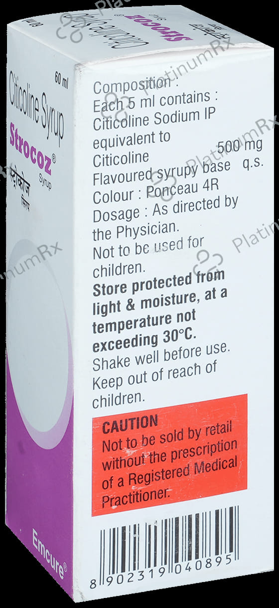 Strocoz 500mg Syrup 60ml