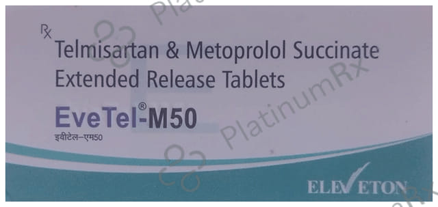 Evetel-M 50 Tablet ER