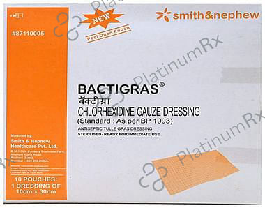 Bactigras Dressing 10cm x 30cm
