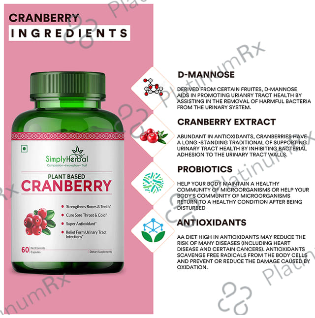 Simply Herbal Cranberry Capsule