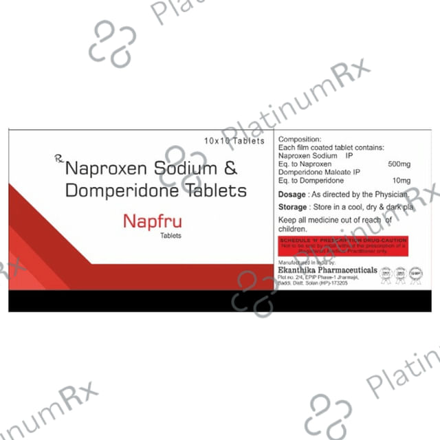 Napfru 500mg/10mg Tablet
