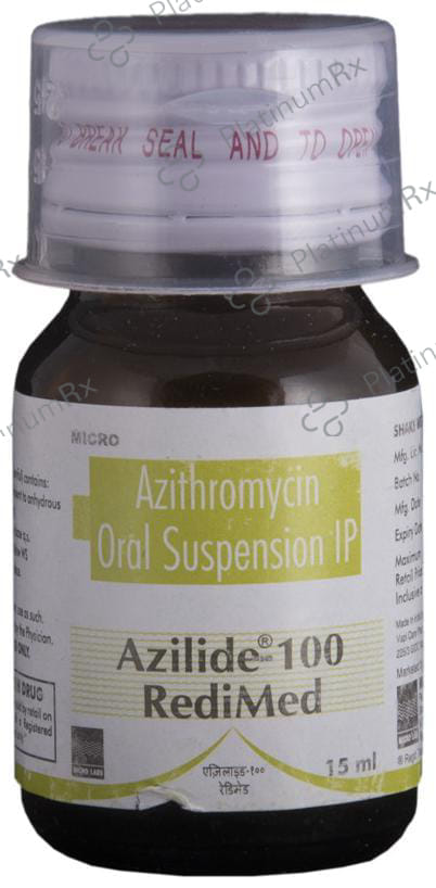 Azilide 100mg RediMed Oral Suspension 15ml