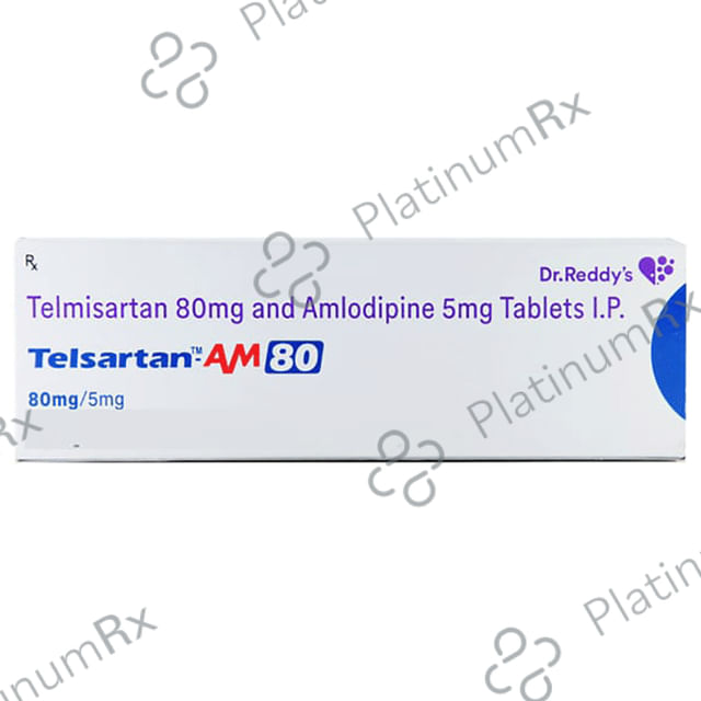 Telsartan AM 5/80mg Tablet 10s