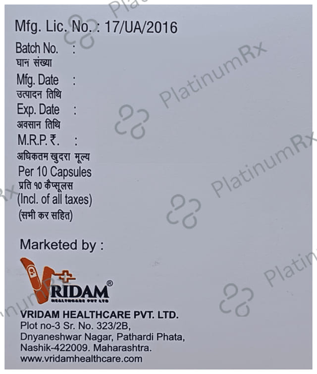 Atodam A 10/150mg Capsule 10s