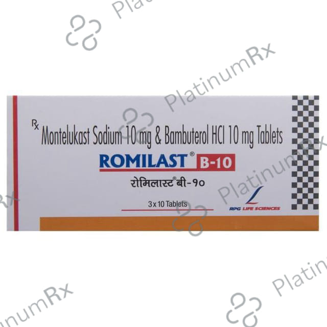 Romilast B 10/10mg Tablet 10s