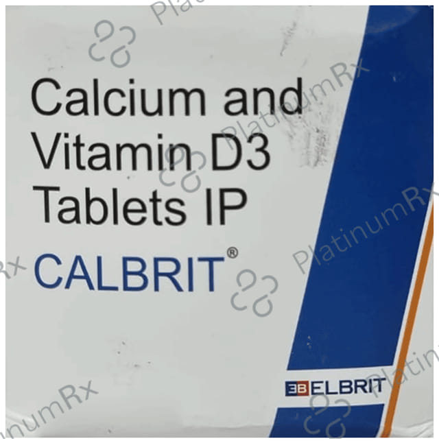 Calbrit 500mg/1000IU Tablet 15s