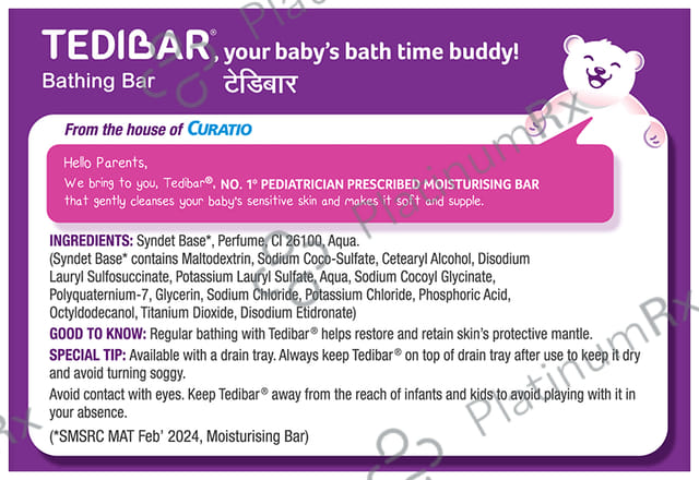 Tedibar Baby Bathing Soap 75gm