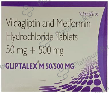 Gliptalex M 50/500mgTablet 15s