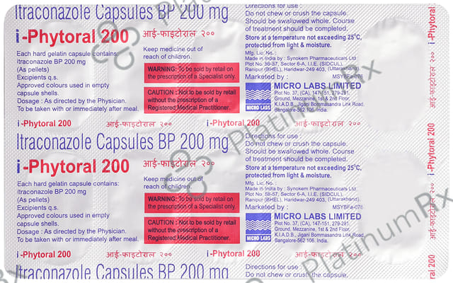 Iphytoral 200mg Capsule