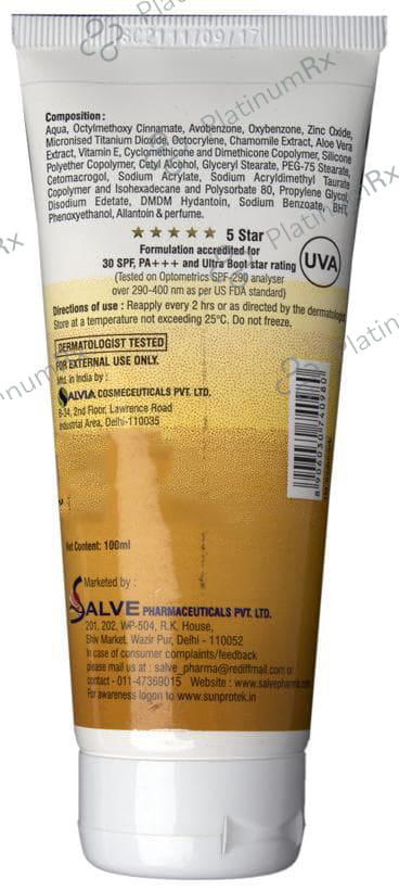 Sunprotek 30 Lotion