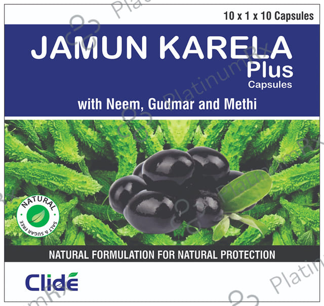Clide Jamun Karela Plus Capsule