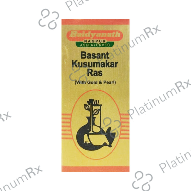Baidyanath (Nagpur) Vasant Kusumakara Ras (with Gold & Pearl) Tablet 30 tablets