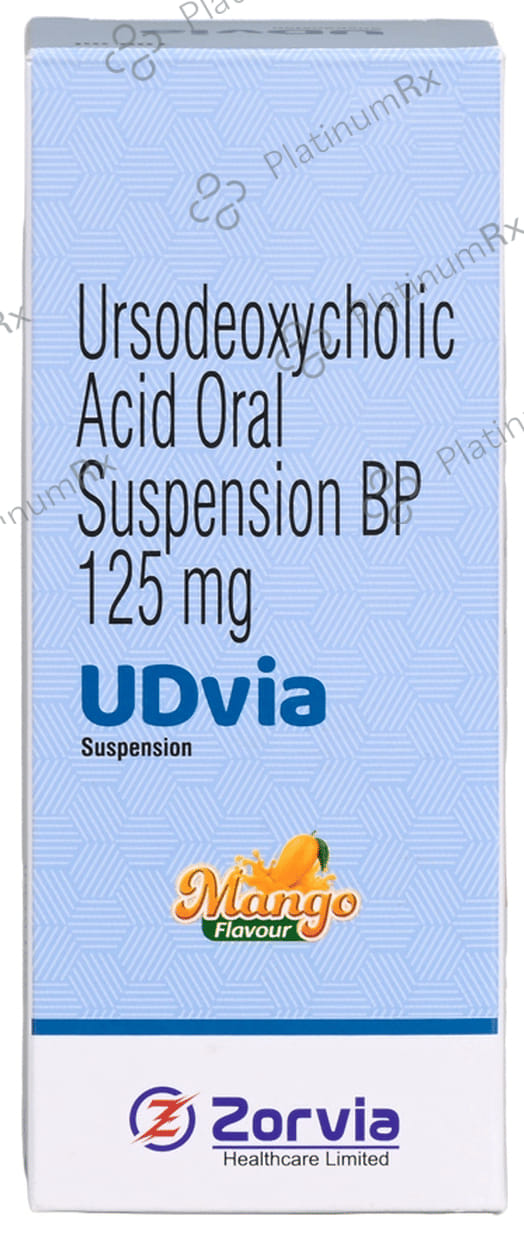 Udvia 125mg Mango Oral Suspension 100ml