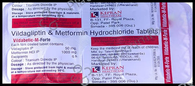 Vildabetic-M Forte Tablet