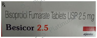 Besicor 2.5mg Tablet 10s