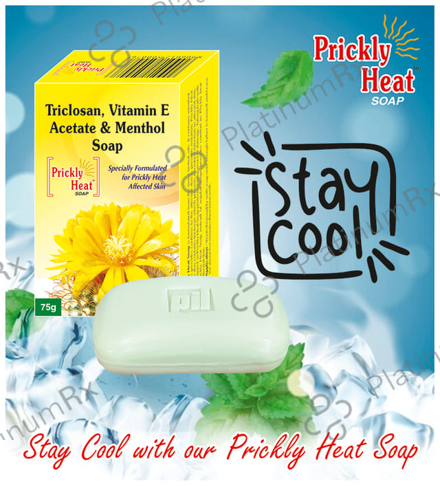Prickly Heat Soap - Medicated Soap For Rashes & Itchiness