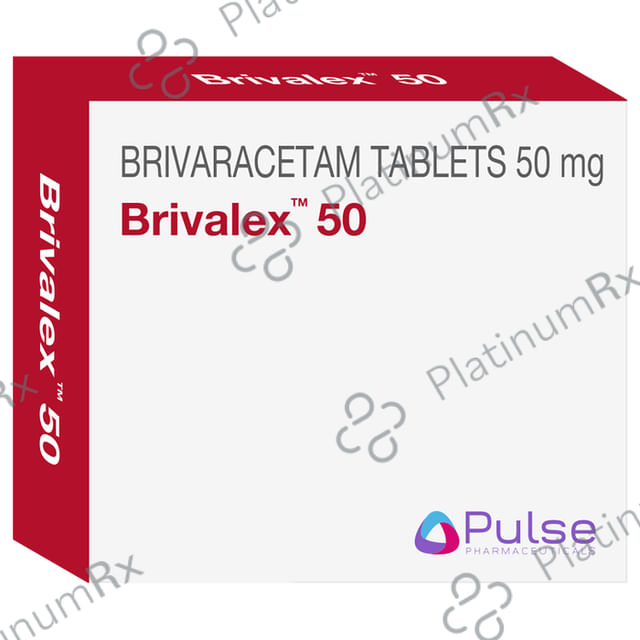 Brivalex 50mg Tablet 15s