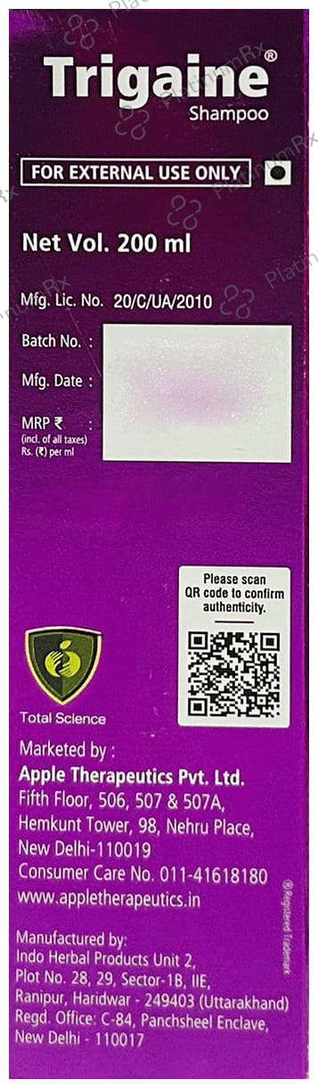 Trigaine Neutral pH Shampoo Optimises Thin Hair 200ml