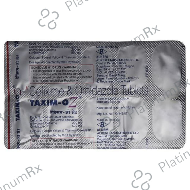 Taxim-OZ Tablet