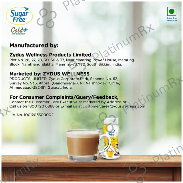 Sugar Free Gold Low Calorie Aspartame Sweetener 100gm