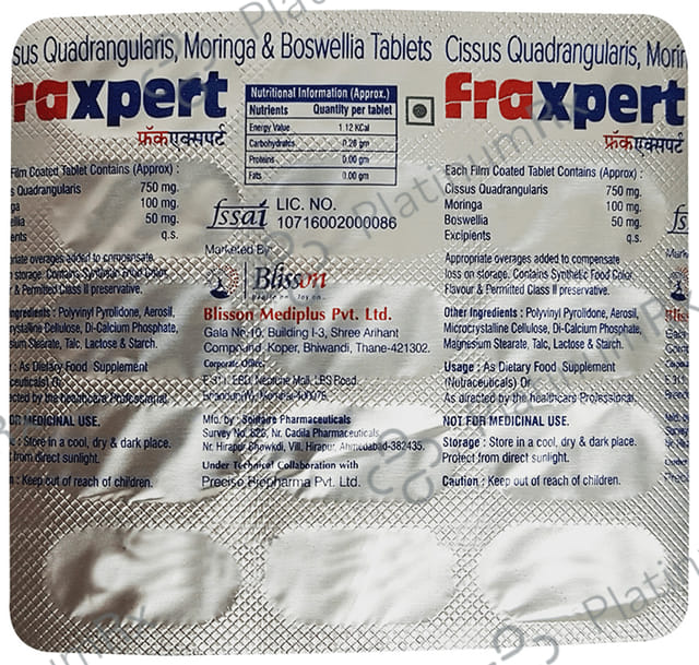 Fraxpert Tablet 15s