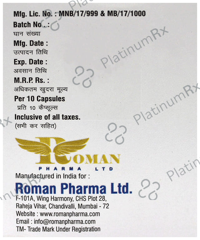 Romazole PD 30mg/40mg Capsule SR