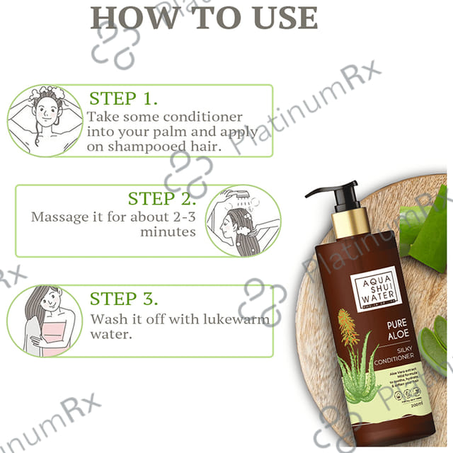 Aqua Shui Water Pure Aloe Silky Cleansing Conditioner 200ml