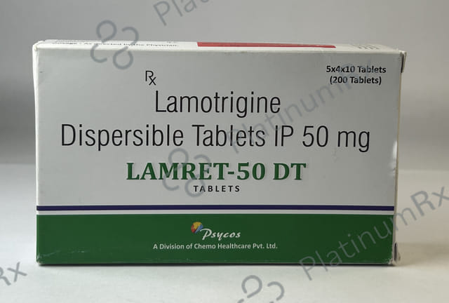 Lamret 50mg DT Tablet 10s