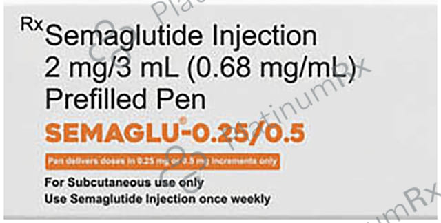 Semaglu 0.25/0.5 Pre Filled Pen 1s