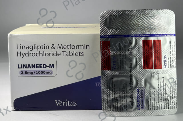 Linaneed M 2.5/1000mg Tablet 10s