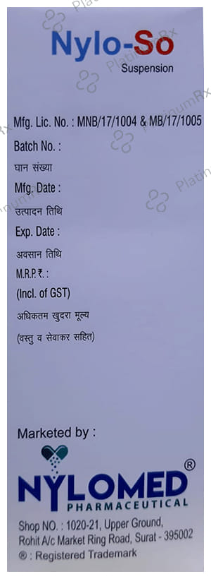 Nylo-SO Oral Suspension Sugar Free