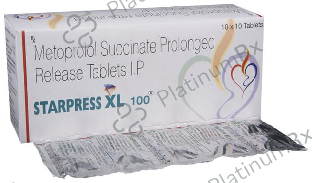 Starpress XL 100mg Tablet PR 10s