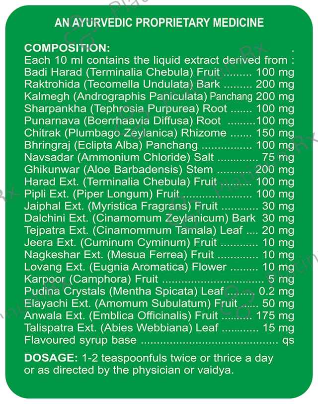 Meditek Enzitek-L Syrup for Indigestion , Acidity & Gas (300ml Each) 1 Bottle