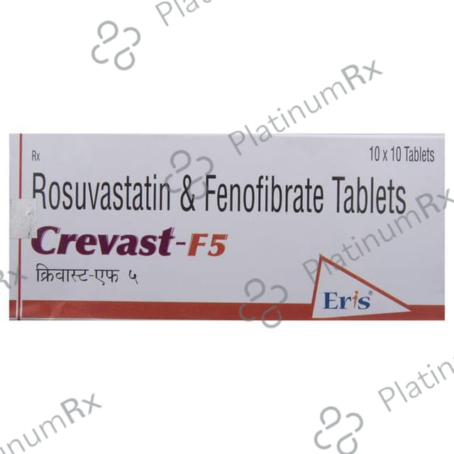 Crevast F 5 67/5mg Tablet 10s