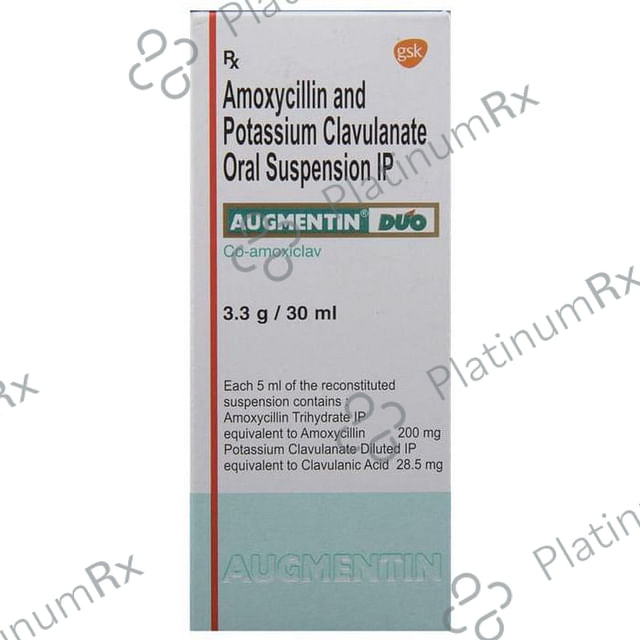 Augmentin Duo 228.5mg Oral Suspension 30ml