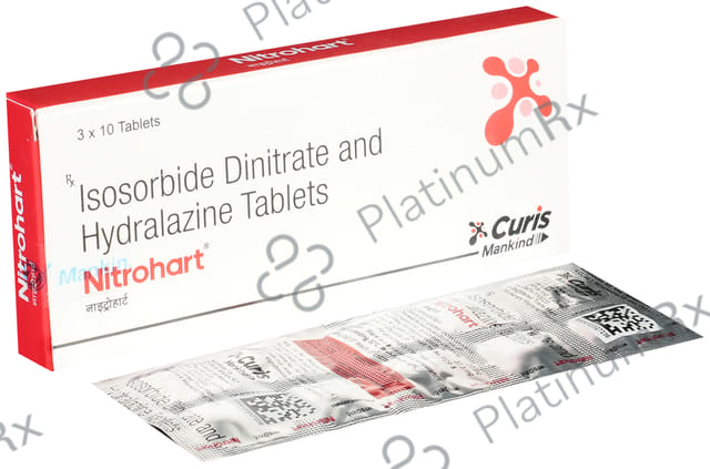Nitrohart 37.5/20mg Tablet 10s