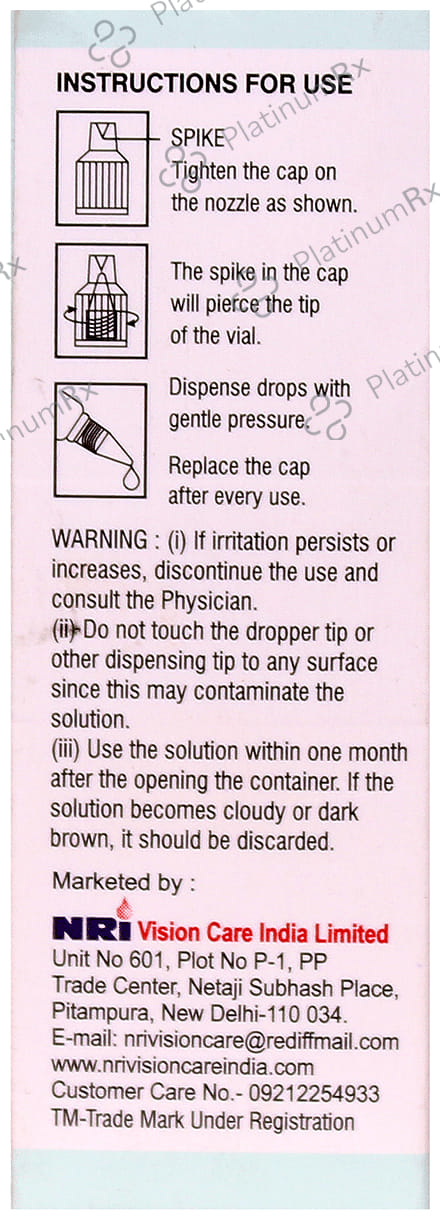 Cat Aid Ophthalmic Solution 10ml