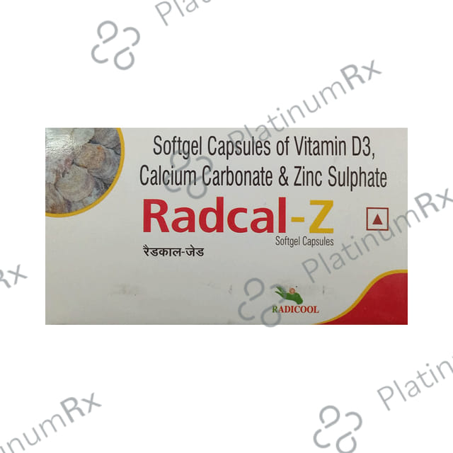 Radcal Z Soft Gelatin Capsule 10s