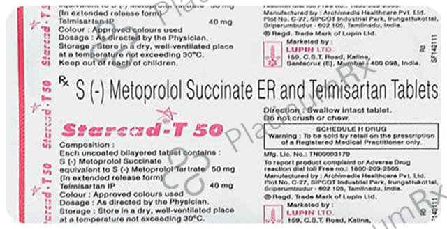 Starcad T 50mg Tablet ER 10s
