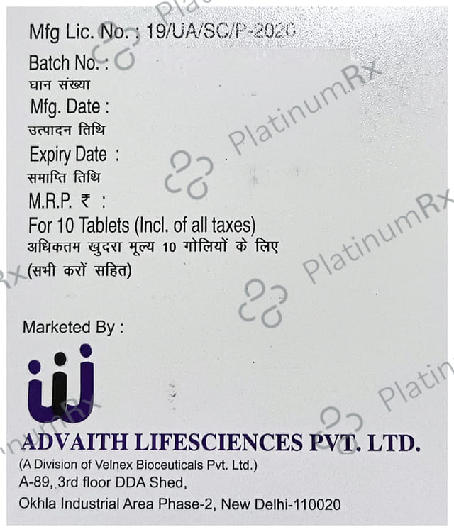 Taurvaith 150/500mg Tablet 10s