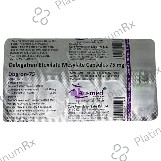 Dbgron 75 Capsule